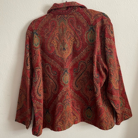 Jackets & Coats Vintage Paisley Carpet Jacket Poshmark